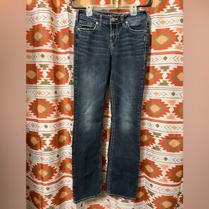 Silver Suki High Slim Boot.